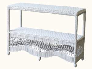 Hartley Wicker Console - White Angle