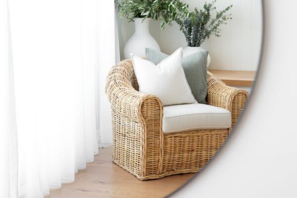 Vogue Wicker Armchair Natural